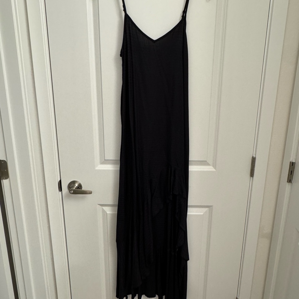Billabong Black Slip Dress with Spaghetti Straps